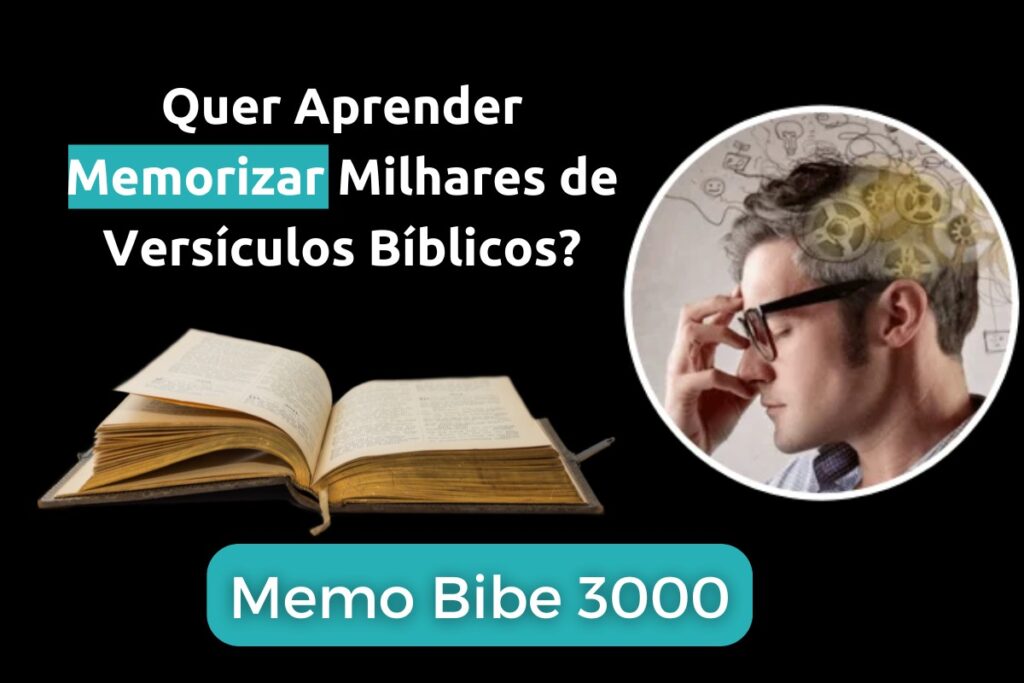 Curso de Memorização da Bíblia MEMO BIBLE 3000